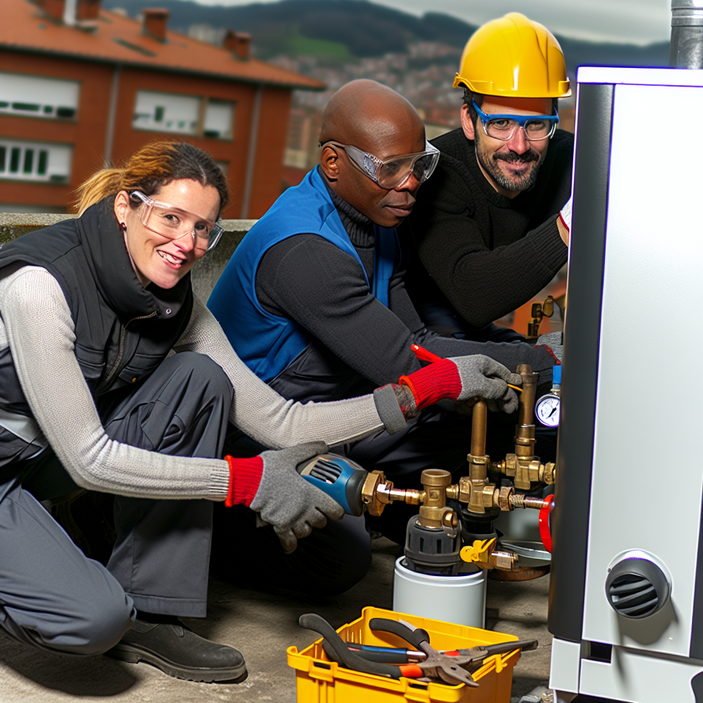 Instalación de calderas de gas en Eibar