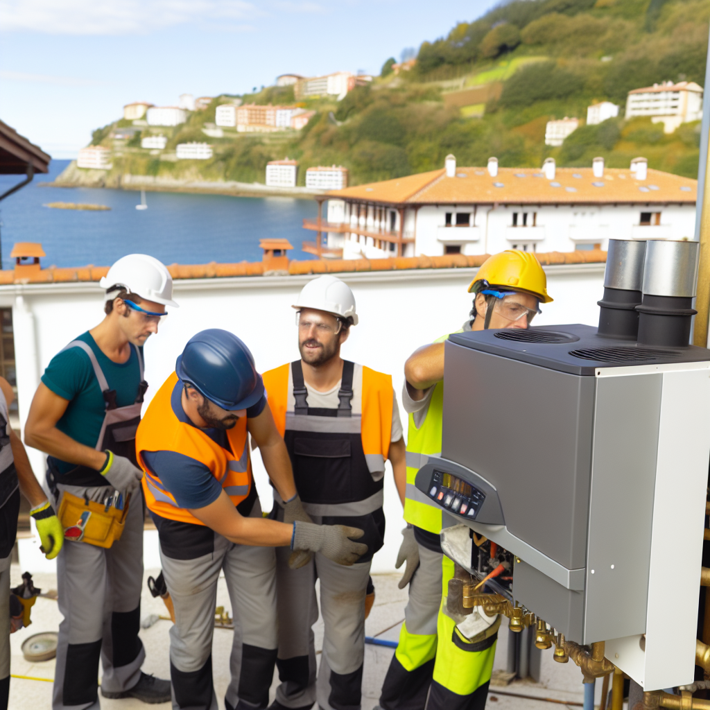 Instalación de calderas de gas en Getaria