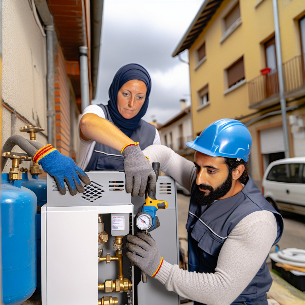 Instalación de calderas de gas en Usurbil